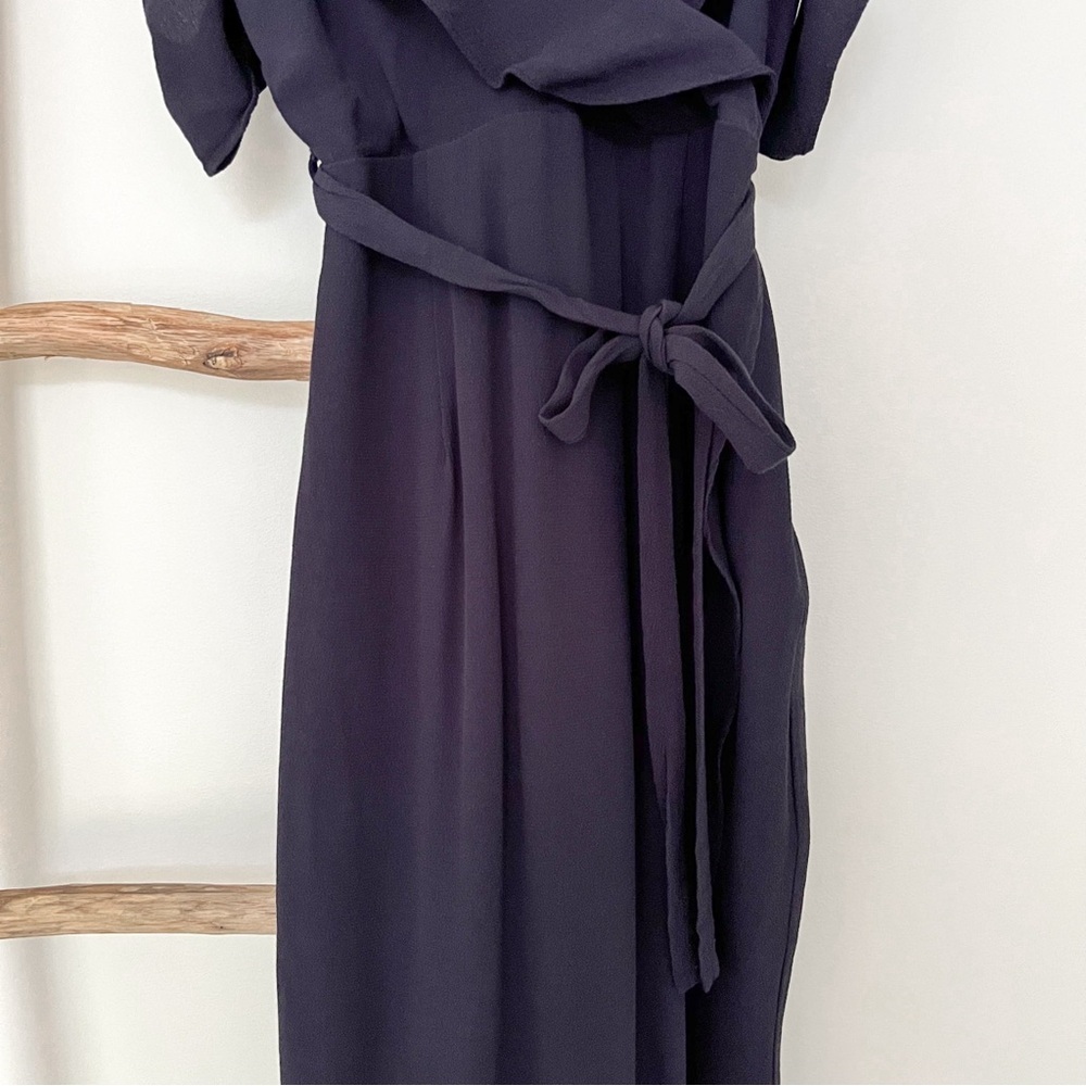 [Bardot] Ruffle Flutter Cold Shoulder Wrap Waist … - image 5